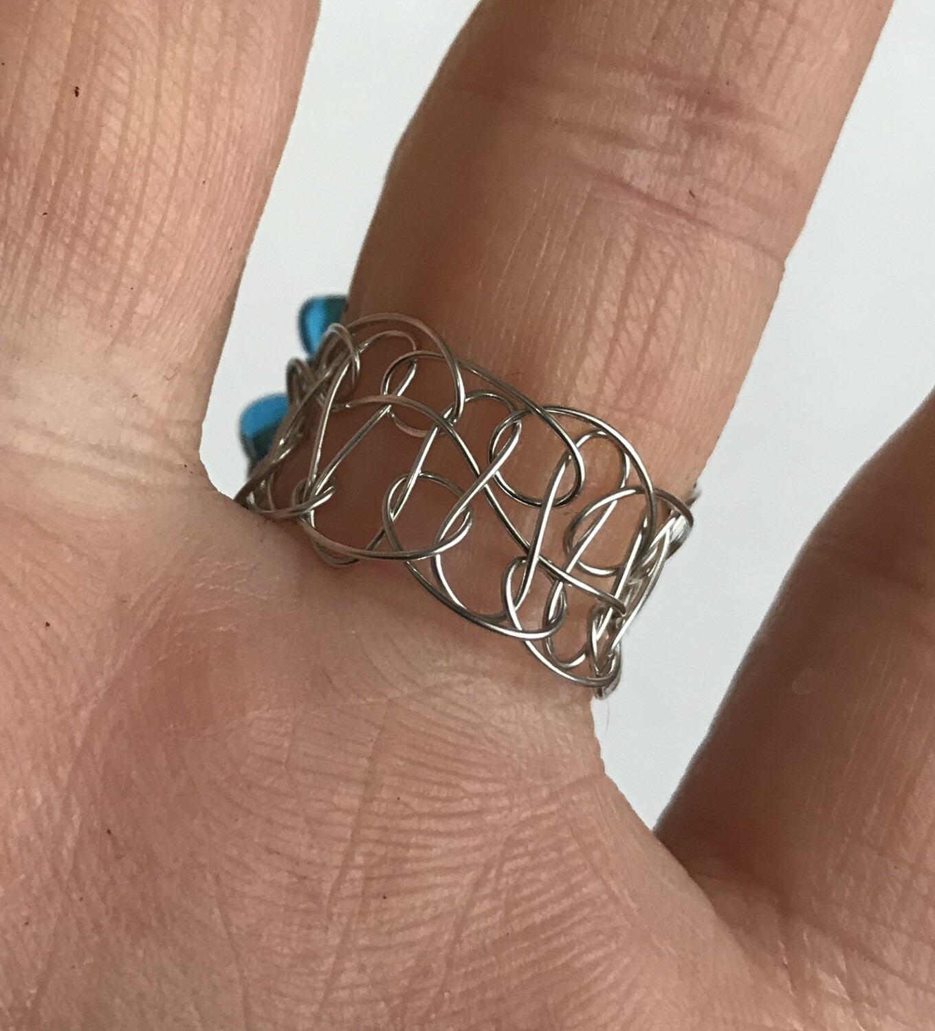 BAGUE EN BLEU