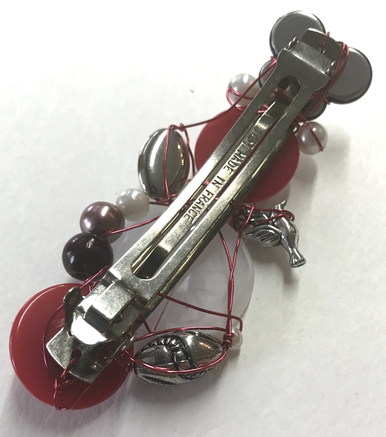 BARRETTE BLANCO ROUGE