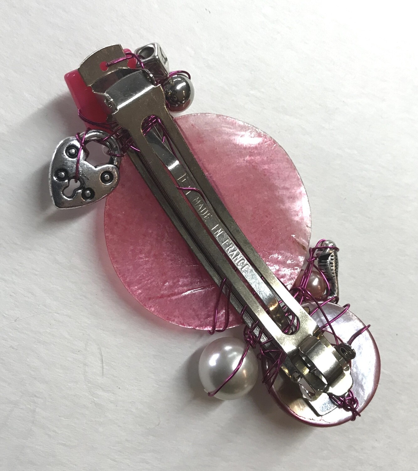 BARRETTE ROSE