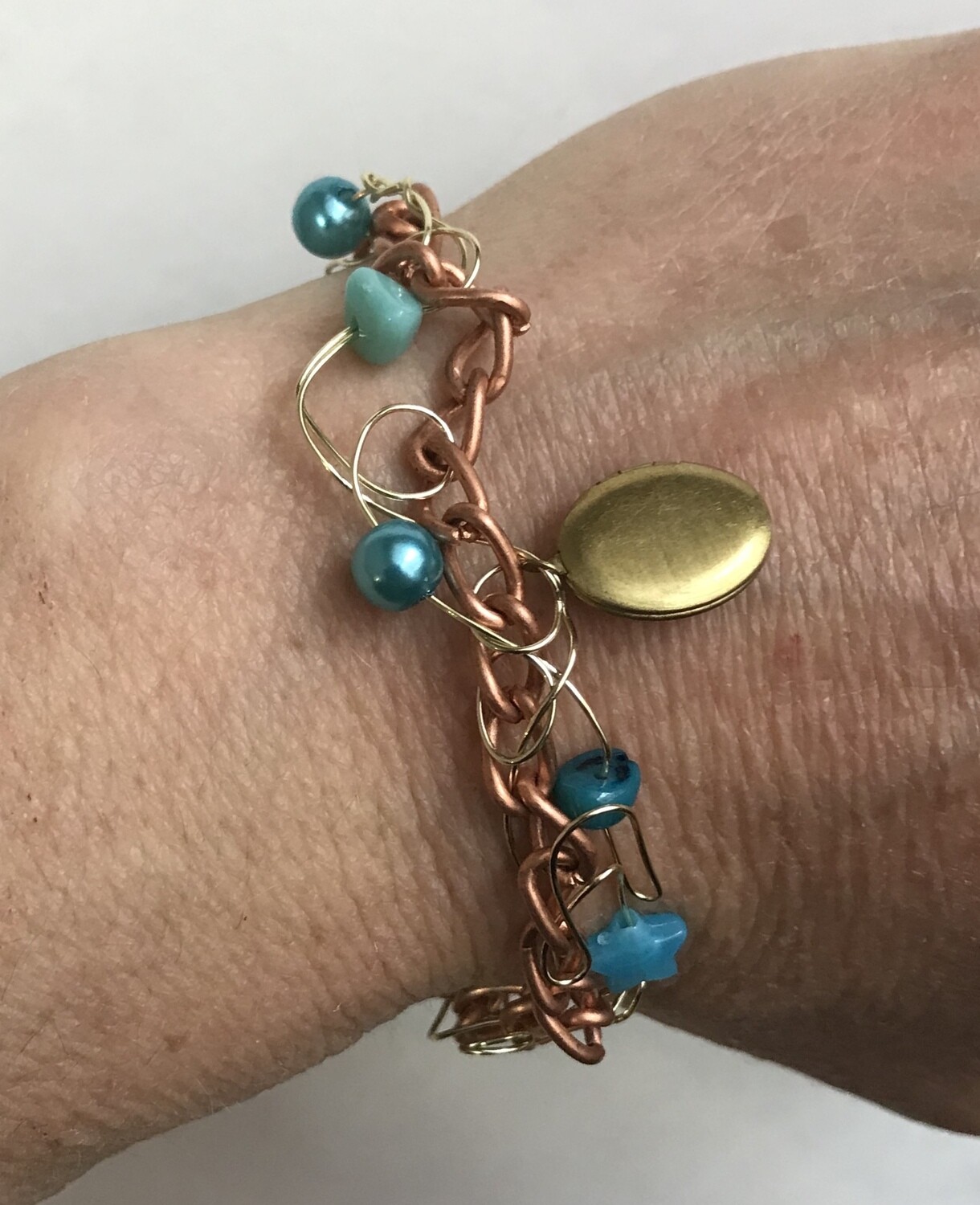 BRACELET SOUVENIR HEUREUX TURQUOISE