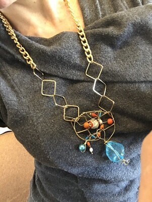 COLLIER CHAÎNE FANTAISIE