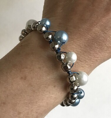 BRACELET BLUE CHAÎNE