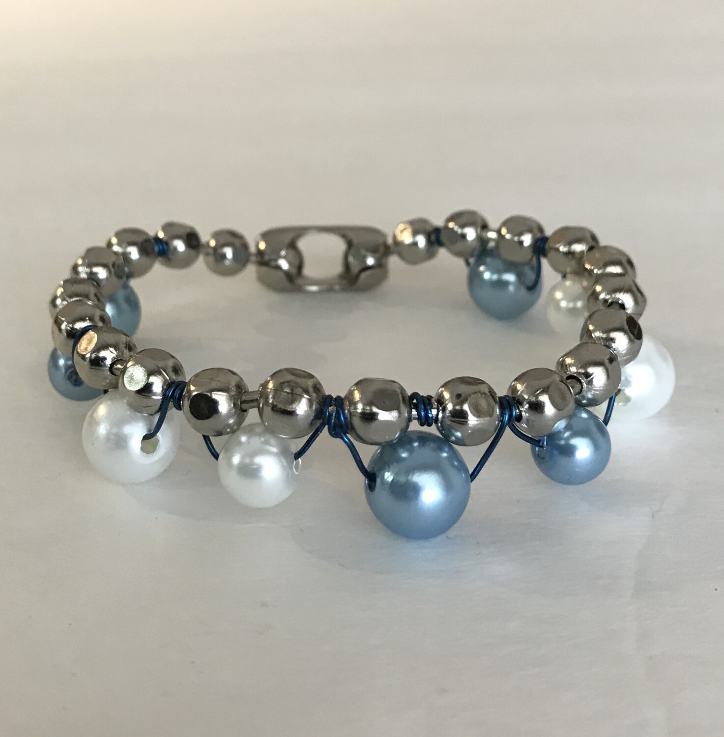 BRACELET BLUE CHAÎNE