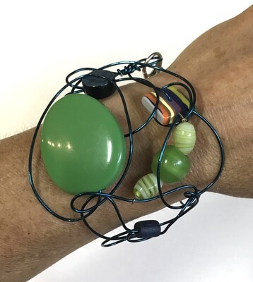 BRACELET D’ARCHITECTURE VERT