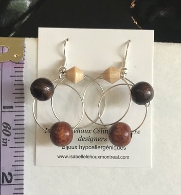BOUCLES D’OREILLES C CHIC BOISÉ