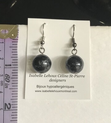 BOUCLES D’OREILLES CHAMOIRÉES