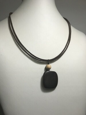 ENSEMBLE 2 BIJOUX DUO BOIS