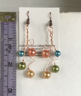 BOUCLES D’OREILLES BALLONS PRINTANIERS