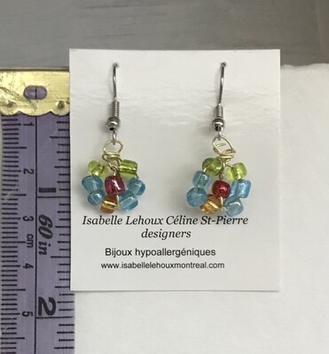 BOUCLES D’OREILLES TINY FLORALES