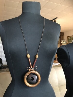 ENSEMBLE 2 BIJOUX BOIS ZEN