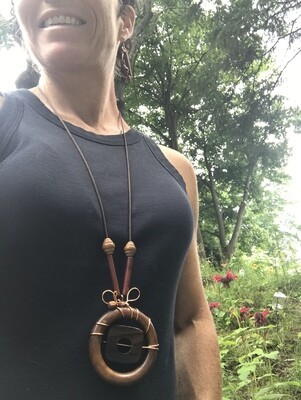 ENSEMBLE 2 BIJOUX BOIS ZEN