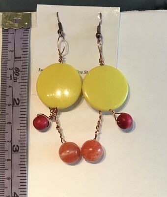 BOUCLES D’OREILLES SOLEIL D’AUTOMNE