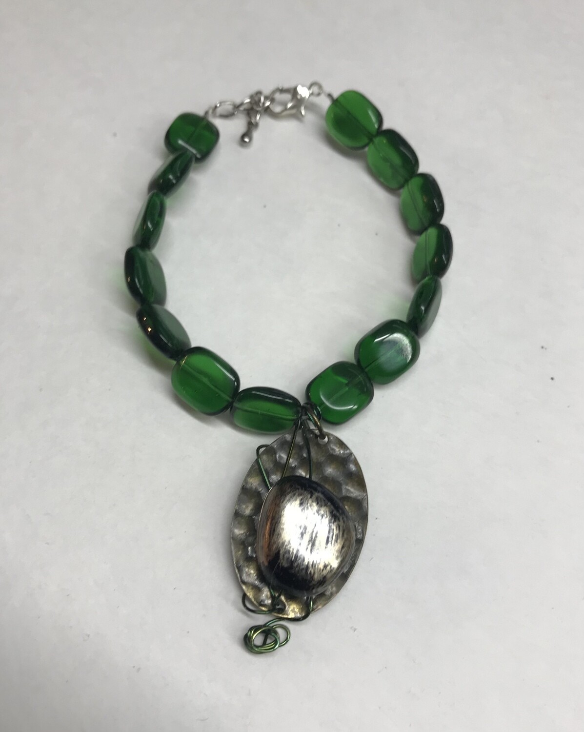 BRACELET VERT BRONZE