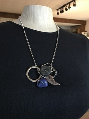COLLIER CHAÎNE LAPIS LAZULI