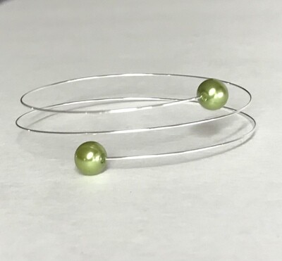 BRACELET DUO PERLES VERT