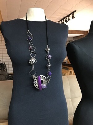 COLLIER CERCLE GÉOMÉTRIQUE