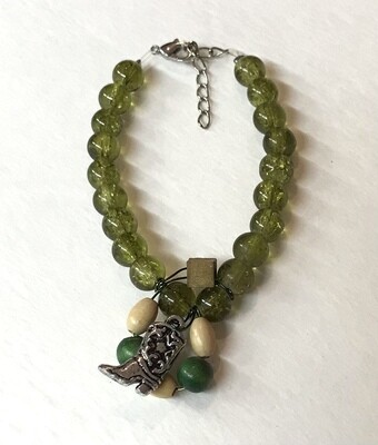 BRACELET VERT COWBOY