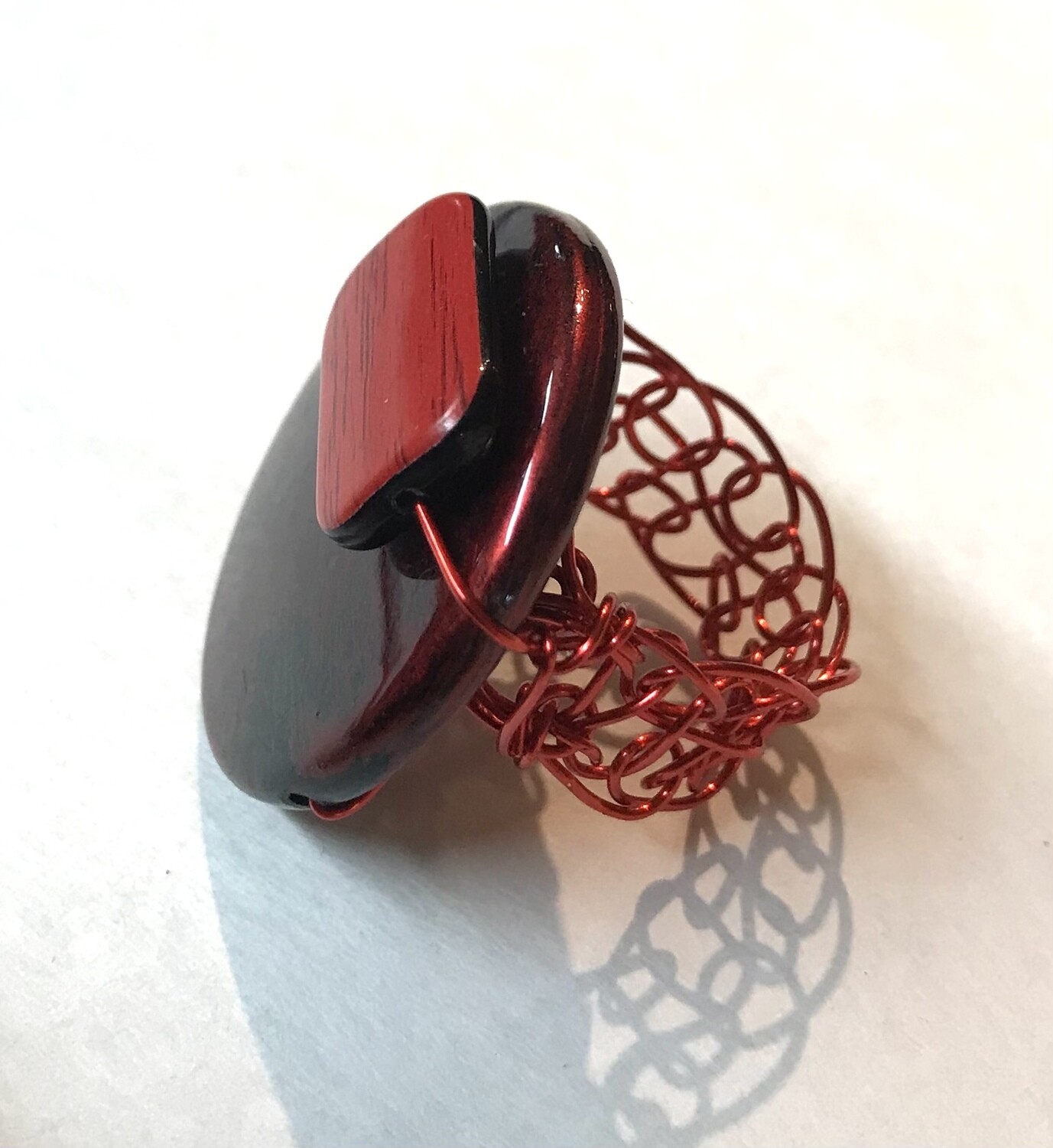 BAGUE GLAM ROUGE