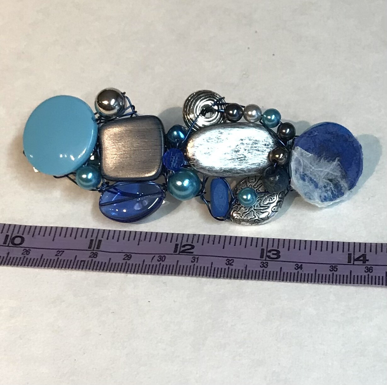 BARRETTE BLEUE