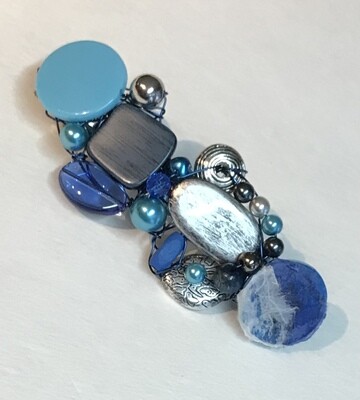 BARRETTE BLEUE