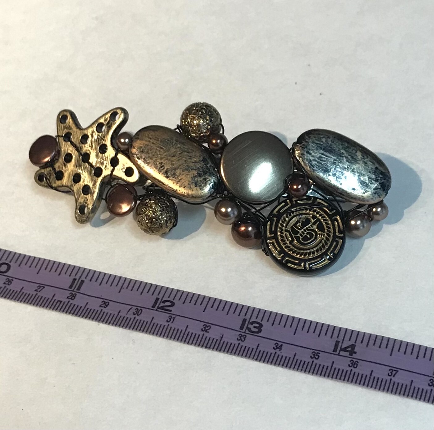 BARRETTE BRONZE