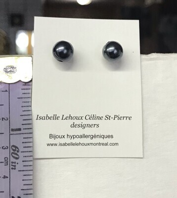 BOUCLES D’OREILLES MINI-FÉES HÉMATITE