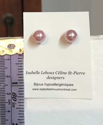 BOUCLES D’OREILLES MINI-FÉES ROSES
