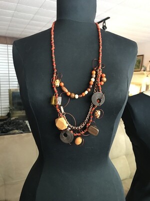 COLLIER BOIS D’ORANGE