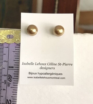 BOUCLES D’OREILLES MINI-FÉES OR