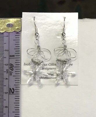 BOUCLES D’OREILLES GLACE ÉTOILÉE