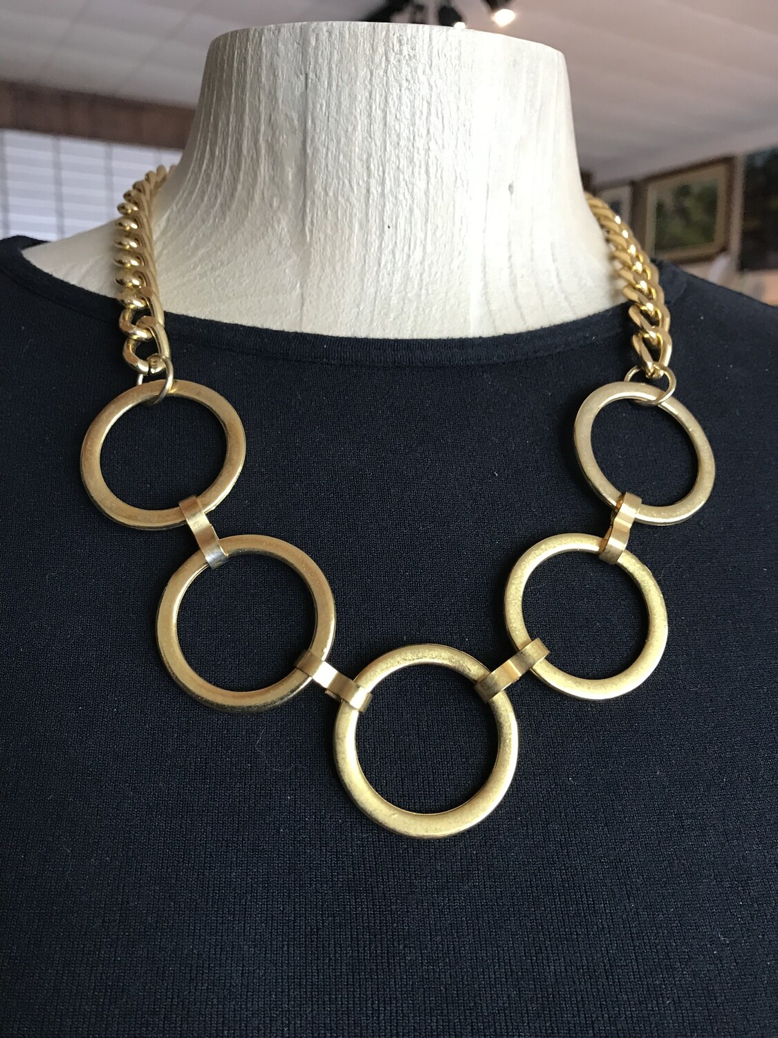 COLLIER CERCLES D’OR