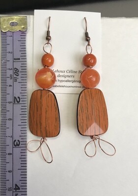 BOUCLES D’OREILLES ORANGEADE