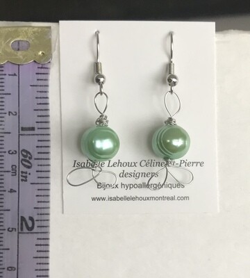 BOUCLES D’OREILLES PERLES 