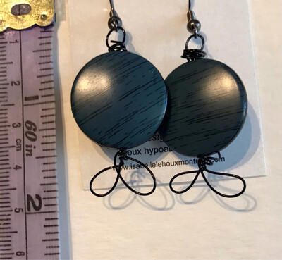BOUCLES D’OREILLES PASTILLES MARINE