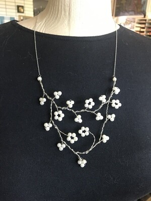 COLLIER PARURE DE PERLES