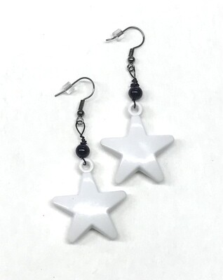 BOUCLES D’OREILLES SHÉRIF BLANCHES