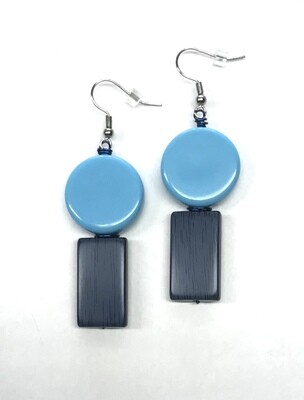 BOUCLES D’OREILLES GÉOMÉTRIE 