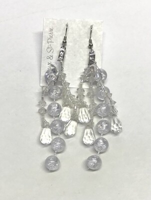 BOUCLES D’OREILLES NEIGE GLACÉE