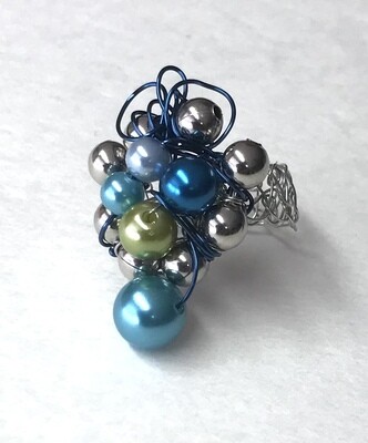 BAGUE BLEU D’OCÉAN