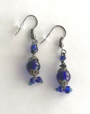 BOUCLES D’OREILLES FANTAISIE ROYALE