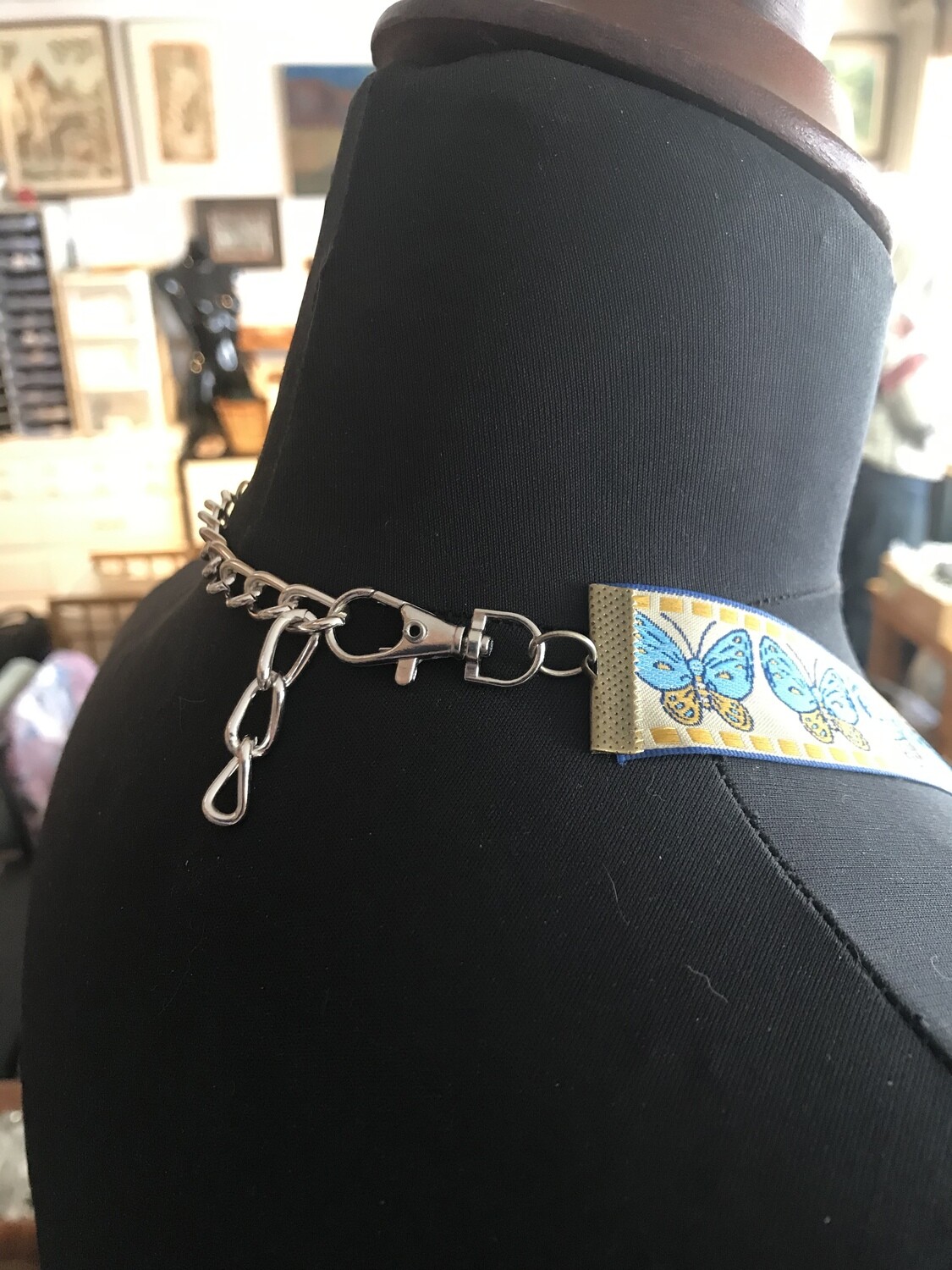 COLLIER RUBAN SOLAIRE