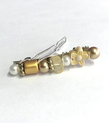 MINI BARRETTE JAUNE