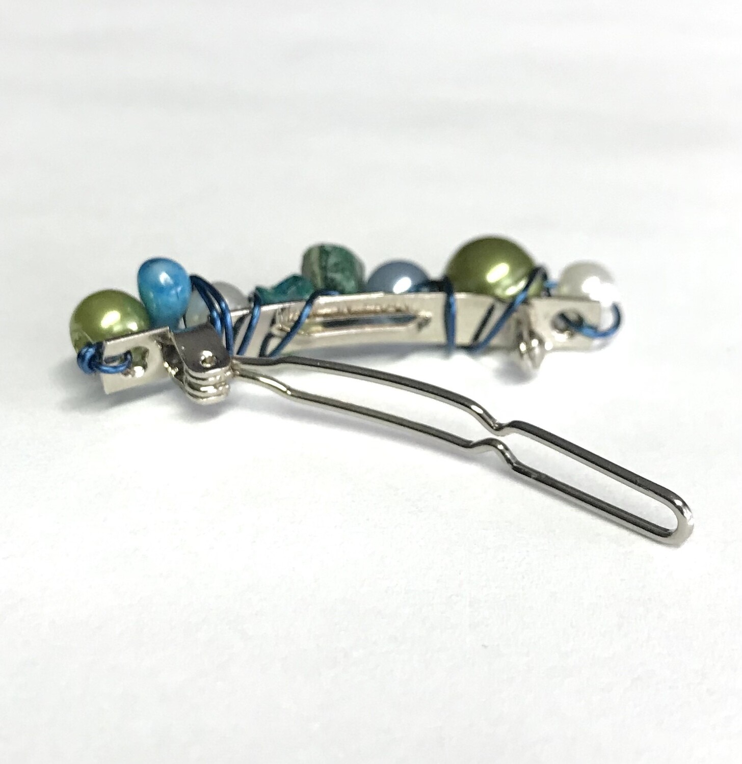 MINI BARRETTE AQUA