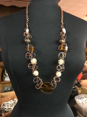 COLLIER TORSADE AMBRÉE