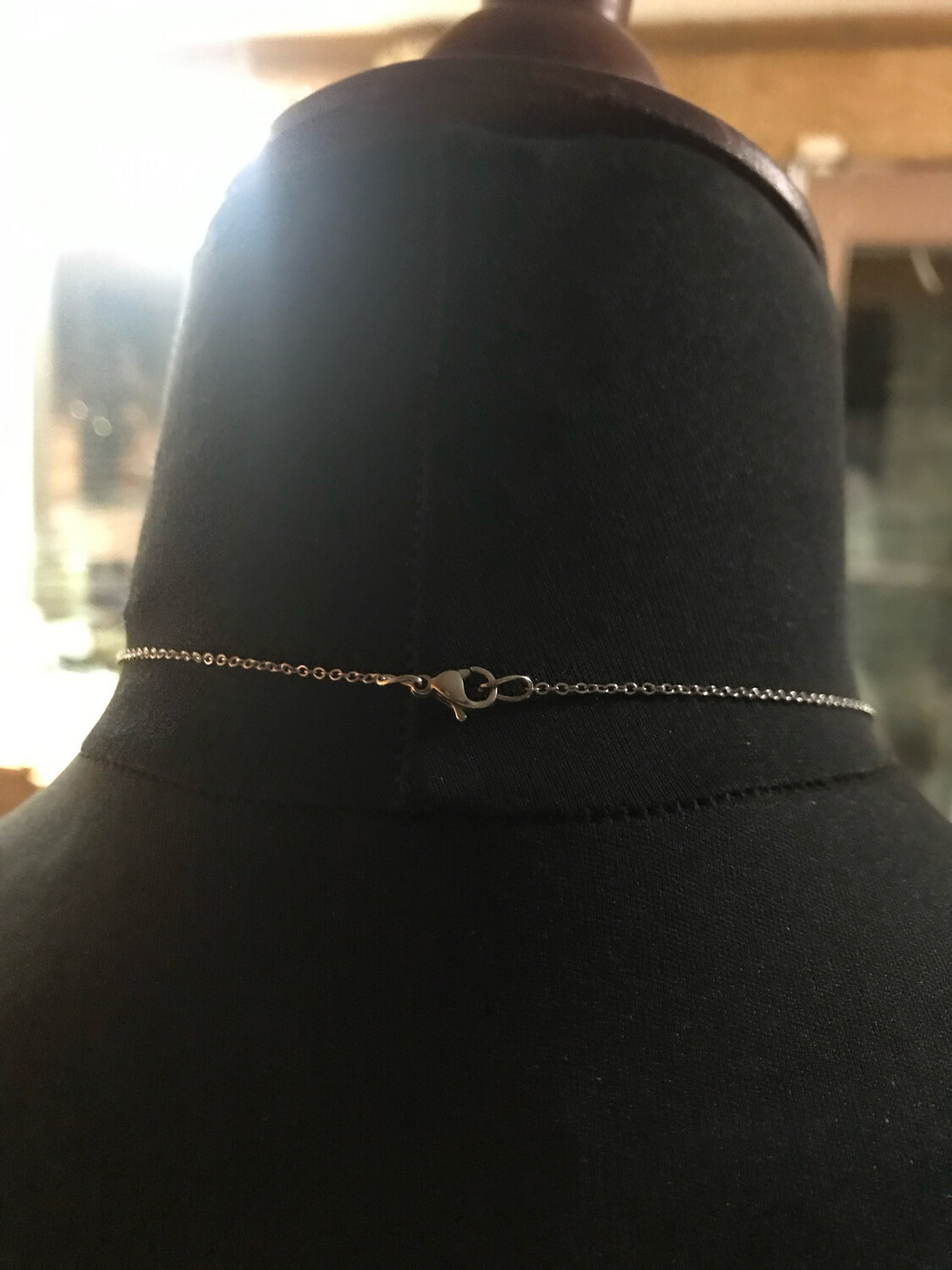 COLLIER CHAÎNE BLEU DE MER