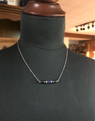 COLLIER CHAÎNE LAPIS-LAZULI