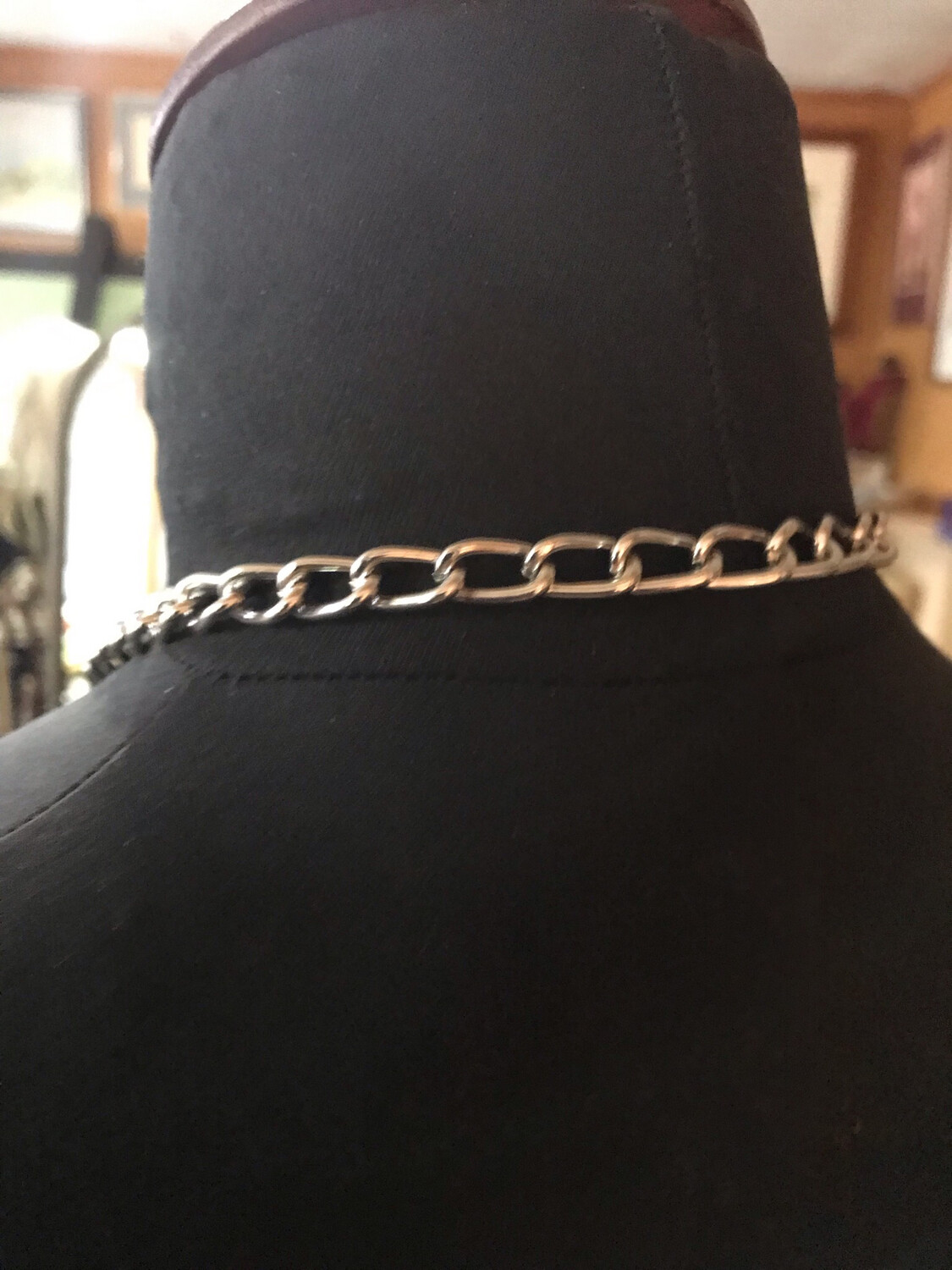 COLLIER CHAÎNE ESPACE COQUILLAGE
