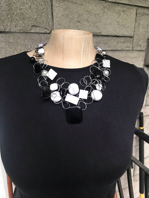 COLLER ROYAL NOIR ET BLANC