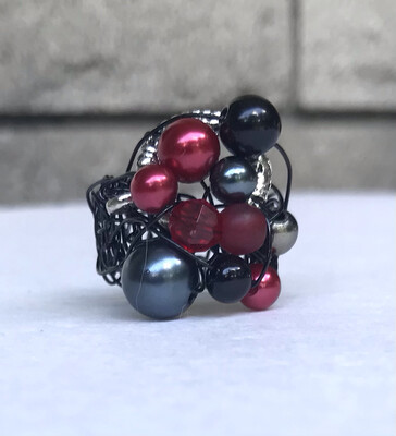 BAGUE ROUGE INTENSITÉ 