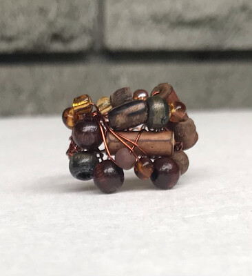 BAGUE BOIS DE NOISETIER